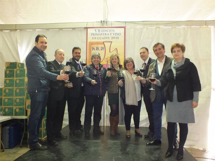 Inauguración de la Feria Primavera y Vino de Guadix (Granada)