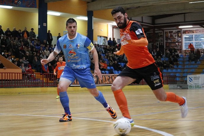 Chano, de Burela, en la Liga Nacional de Fútbol Sala