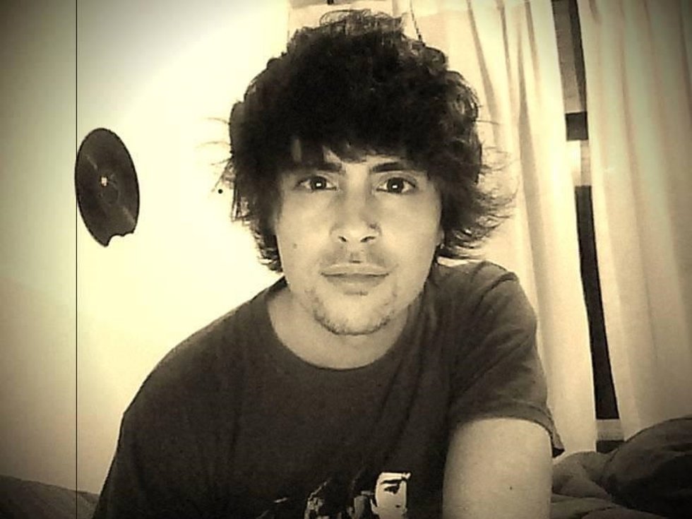 Imagen del joven desaparecido difundida por sus familiares