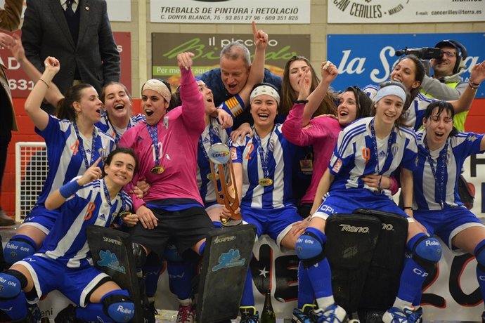 CP Voltregà femenino campeón Europa hockey patines