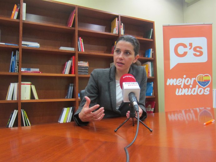 La líder de C's en Catalunya, Inés Arrimadas. 