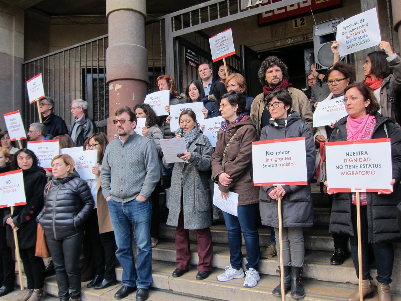 CC.OO. Aragón critica la "nefasta" gestión en la crisis de los refugiados.