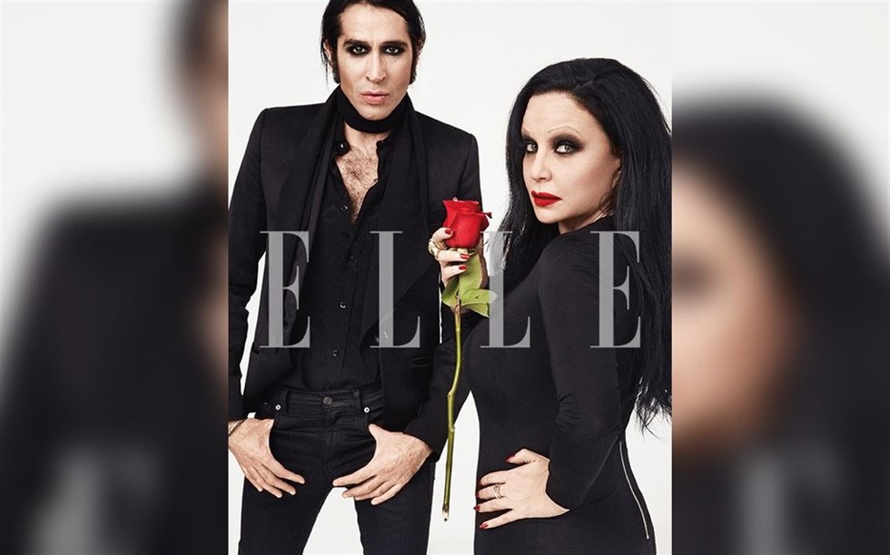 ALASKA Y MARIO VAQUERIZO PARA LA REVISTA ELLE