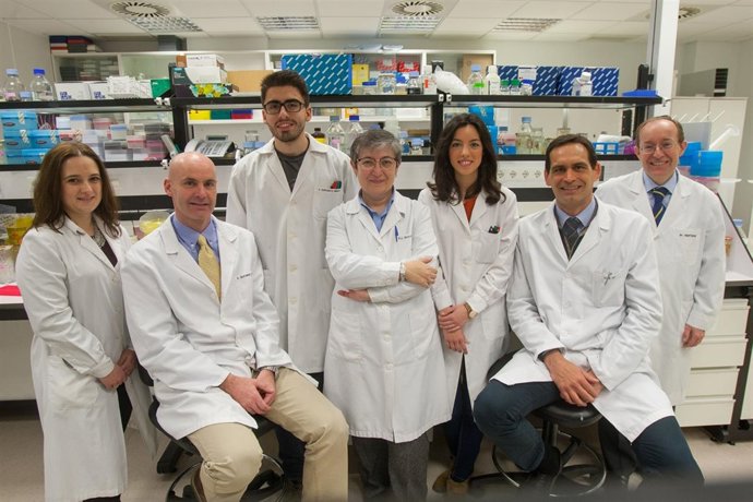 Investigadores del CIMA de la Universidad de Navarra.