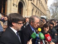 Carles Puigdemont da su pésame a familias y comunidad universitaria por el accidente