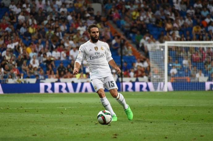 Dani Carvajal, Trofeo Santiago Bernabéu 2015( R.Madrid-Galatasaray)