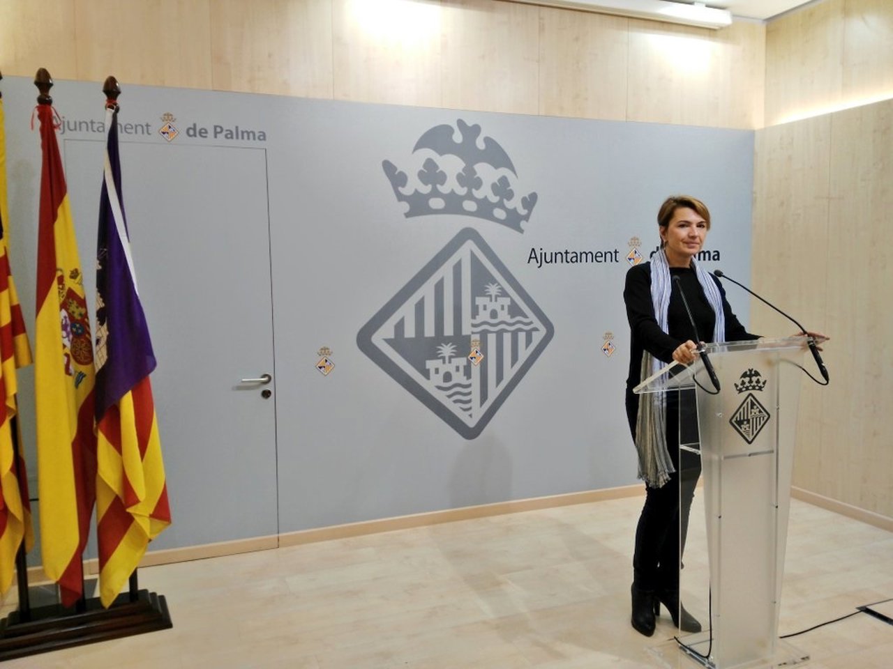 La portavoz del PP en el Ayuntamiento de Palma, Marga Durán