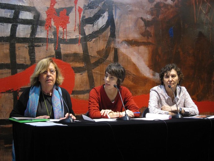 López-Madrazo, Díez y Millán, en la rueda de prensa este lunes