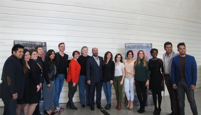 El equipo del concierto de bel canto en Les Arts