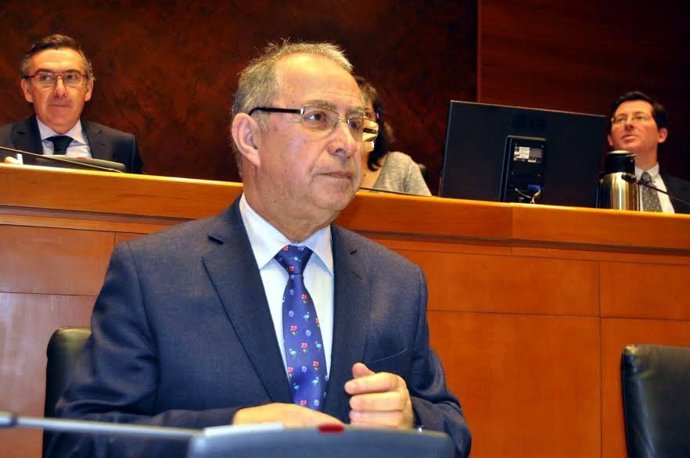 Fernando Gimeno en las Cortes.