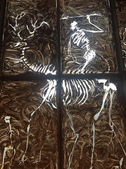 Fresco de Miquel Barceló en la Biblioteca Nacional de Francia