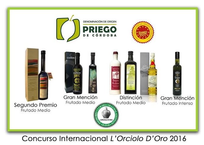 Aceites reconocidos en 'L'Orciolo d'Oro'