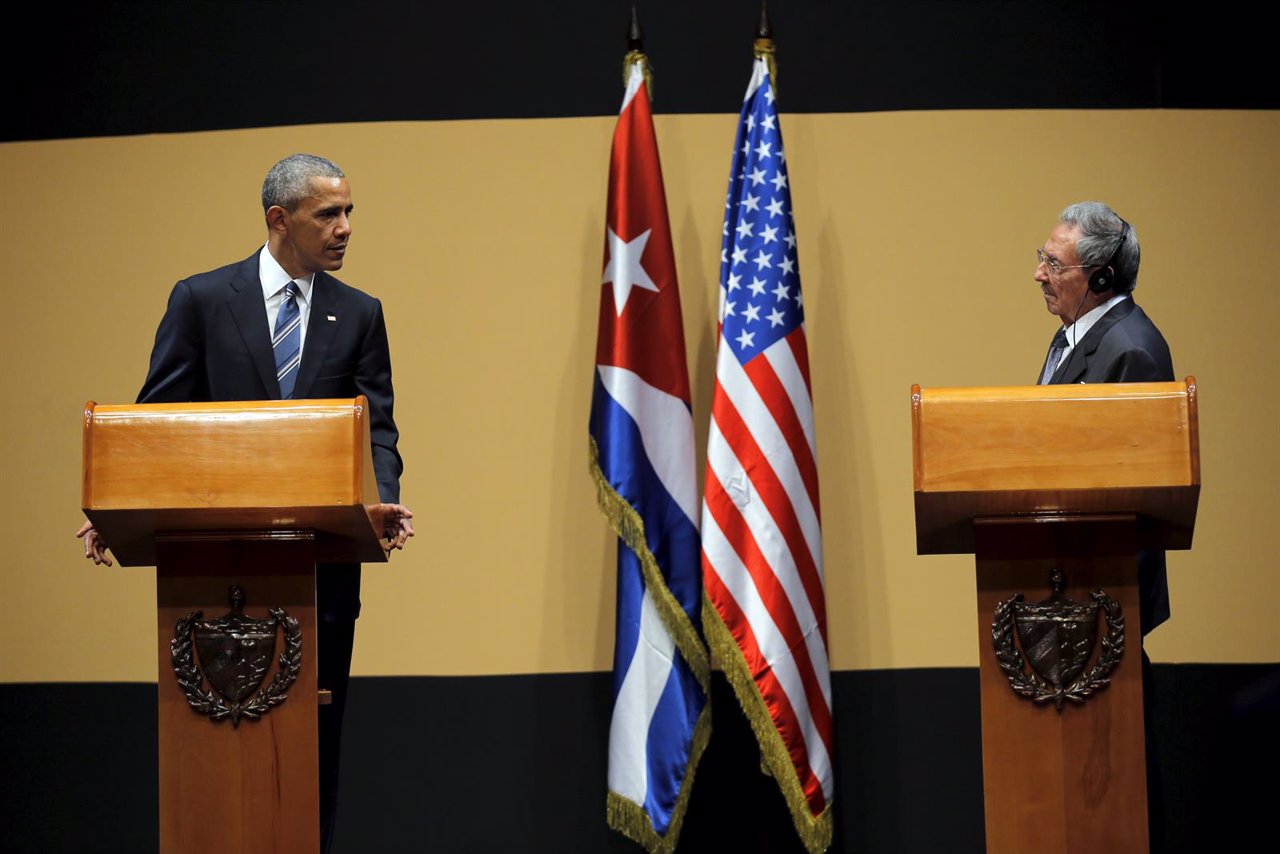 Barack Obama y Raúl Castro comparecen en La Habana
