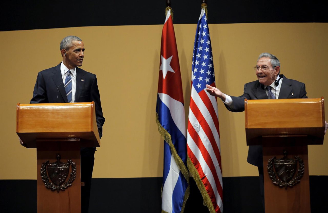 Raúl Castro y Barack Obama