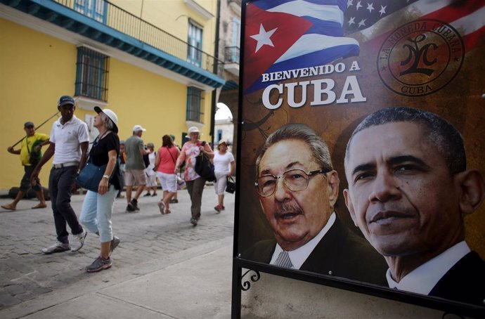 Obama inicia una histórica visita a Cuba