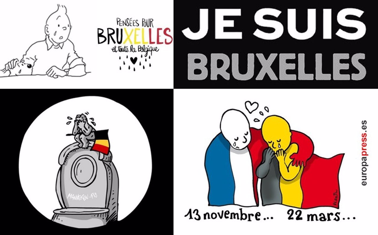Portada viñetas atentados Bruselas