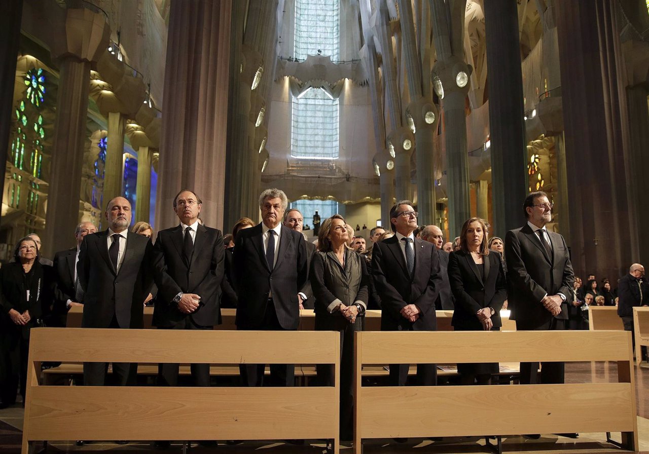 Funeral por las víctimas del avión de Germanwings 