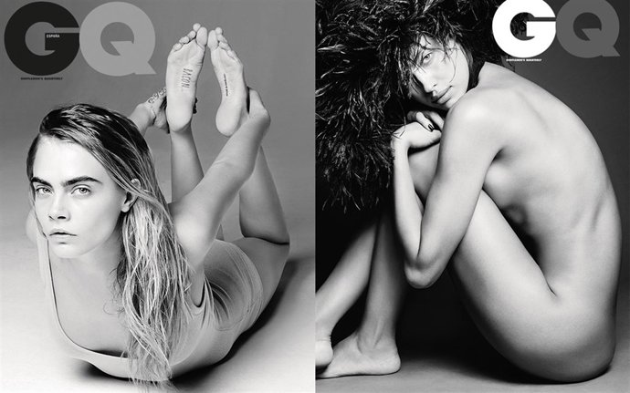 Cara Delevinge e Irina Shayk