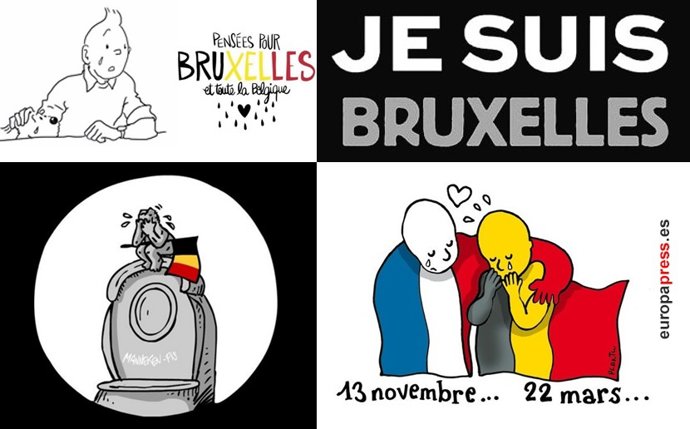 Portada viñetas atentados Bruselas