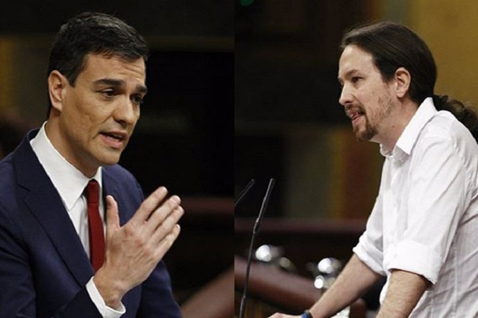 Sánchez e Iglesias acuerdan reunirse sin Ciudadanos