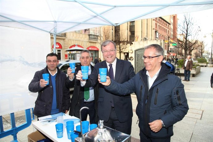 Antonio Silván participa en los actos de celebración del Día Mundial del Agua