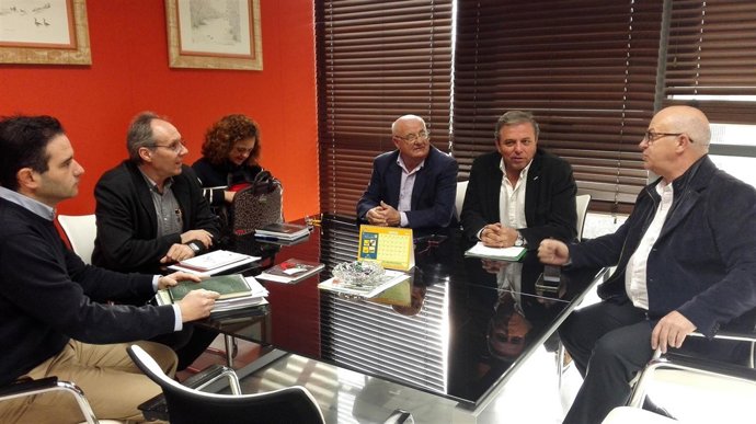 Reunión de Asaja-Jaén con el delegado de Medio Ambiente