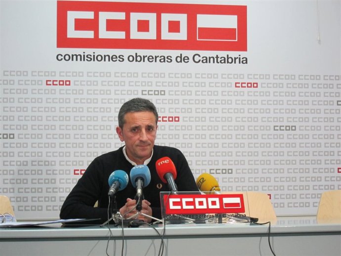 Carmelo Renedo, coordinador de empresas púlbicas de FSC de CCOO Cantabria 
