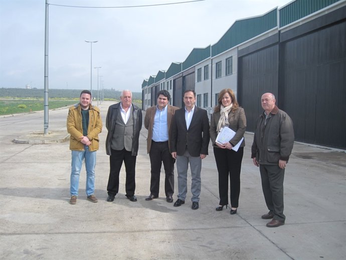 Visita al polígono de Las Calañas