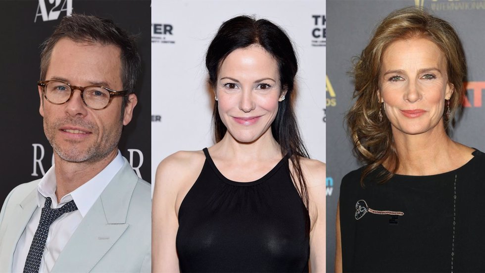 Guy Pearce, Mary Louise-Parker y Rachel Griffits