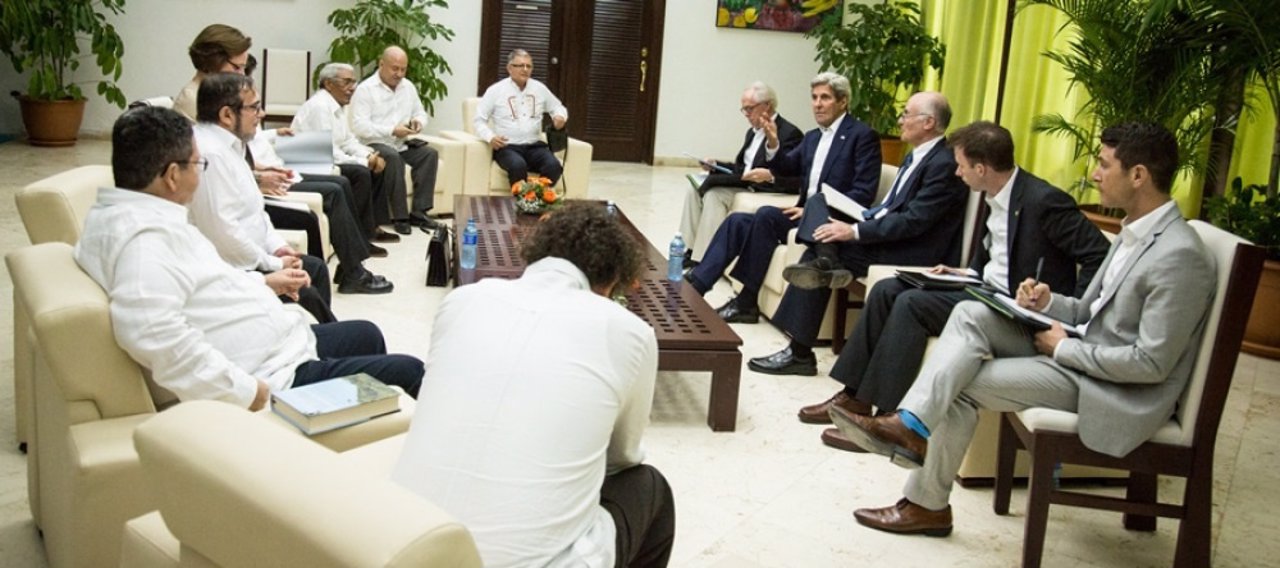 Reunión de John Kerry con las FARC en La Habana
