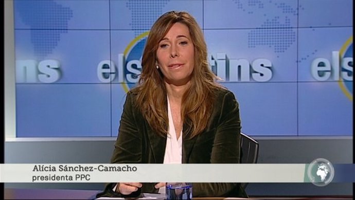 Alícia Sánchez-Camacho (PP) en TV3