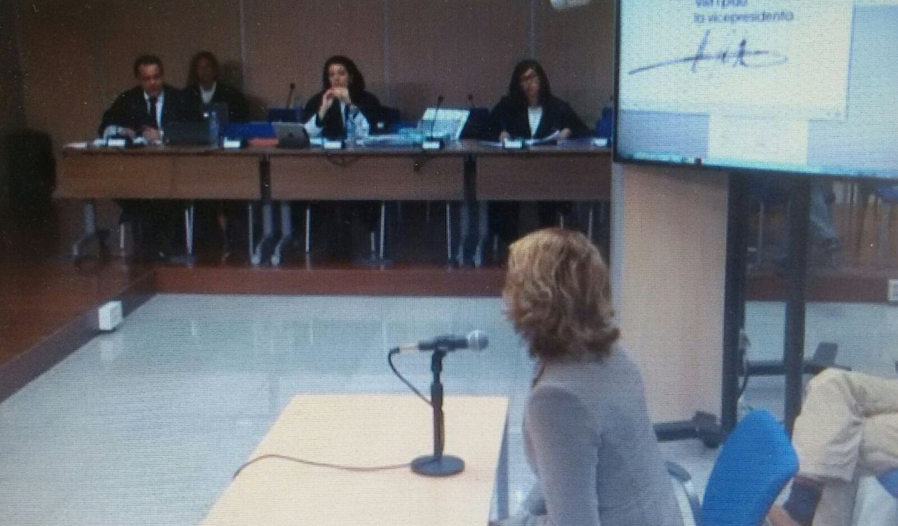 Rosa Estaràs declara como testigo en Nóos