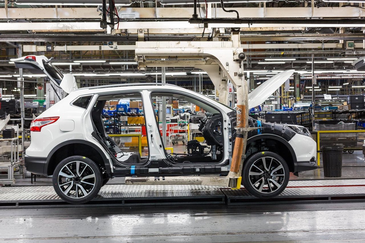Producción del Nissan Qasqai en Sunderland