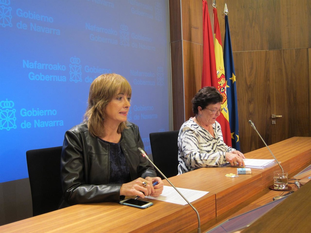 Ana Ollo y María José Beaumont