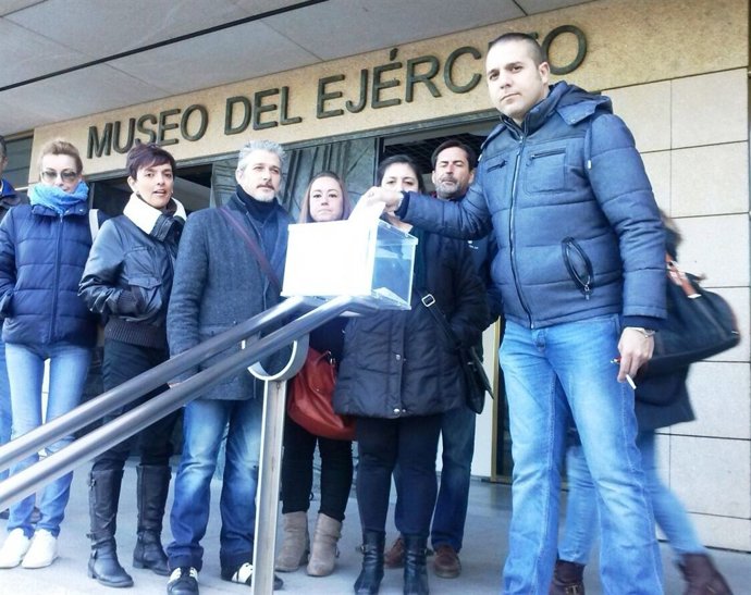 Trabajadores Museo del Ejército