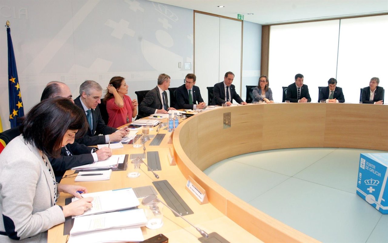 O titular do Goberno galego, Alberto Núñez Feijóo, presidirá a reunión do Consel