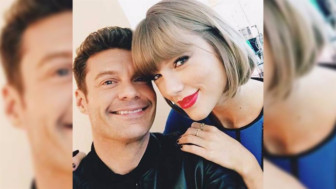 Taylor Swift y Ryan Seacrest