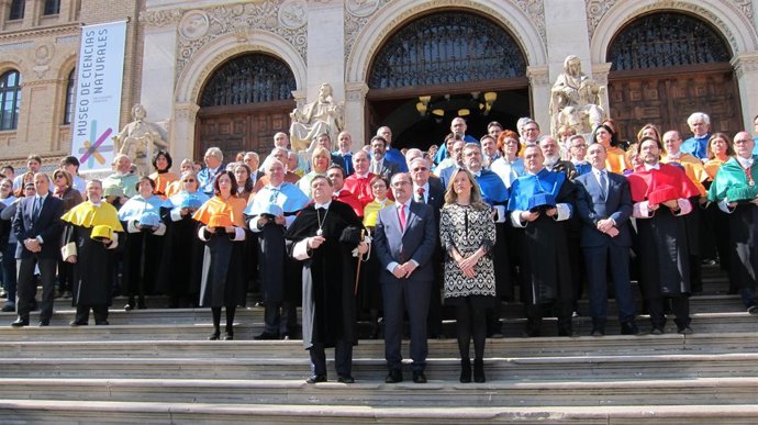 Minuto de silencio en la UZ en rechazo a los atentados de Bruselas