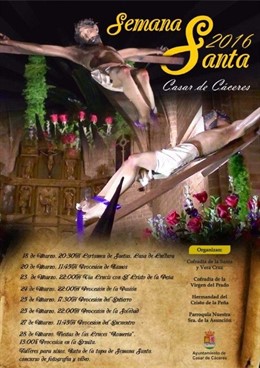 Cartel Semana Santa Casar de Cáceres