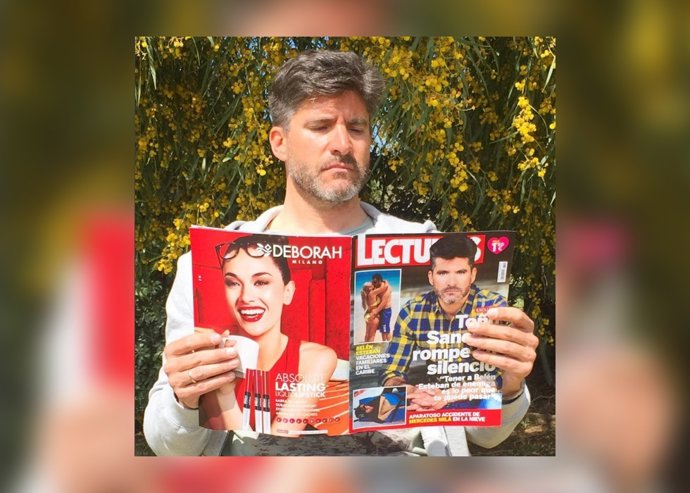 TOÑO SANCHÍS LEYENDO SU ENTREVISTA/INSTAGRAM