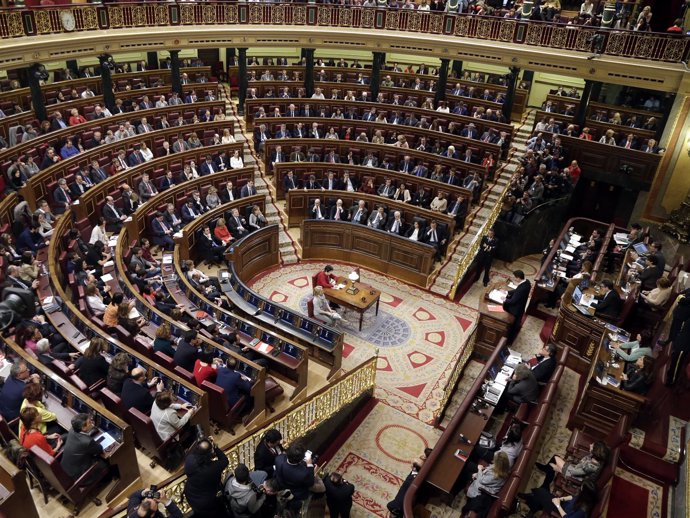 Diputados en el Hemiciclo 