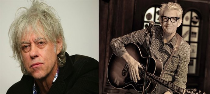 BOB GELDOF Y NICK LOWE