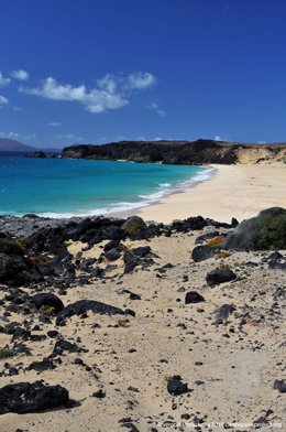 Playa de la Concha en Fuerteventura.