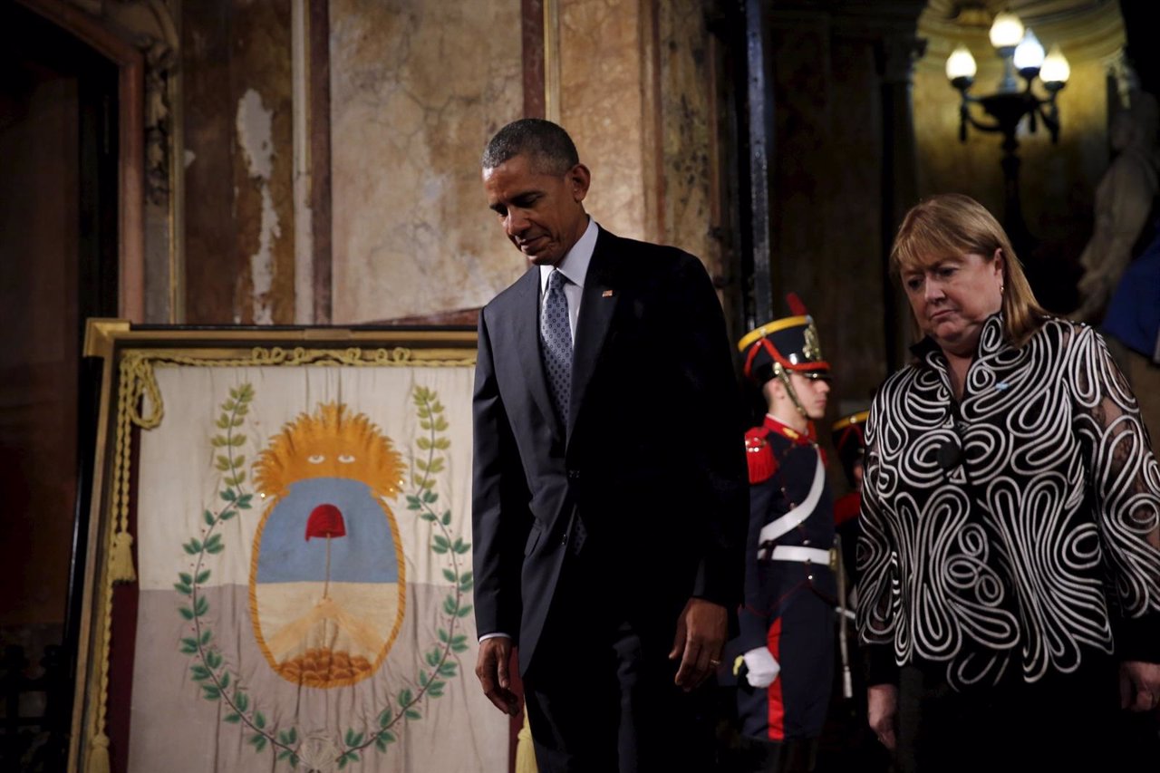 Barack Obama y Susana Malcorra