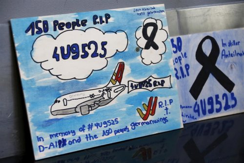 Germanwings homenaje