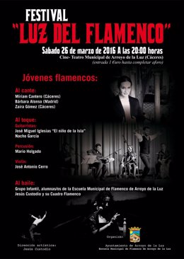 Nota De Prensa Y Cartel Festival "Luz Del Flamenco"
