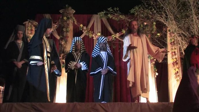 Un momento de la Pasión