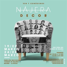 Cartel Feria Mueble de Nájera