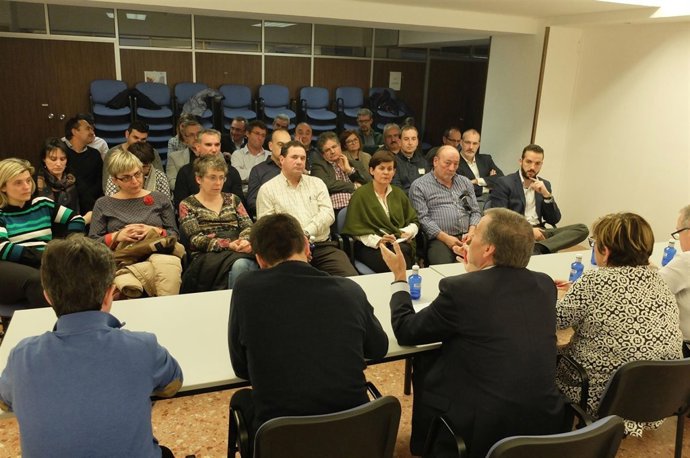 Reunion del PSOE del Alto Aragón