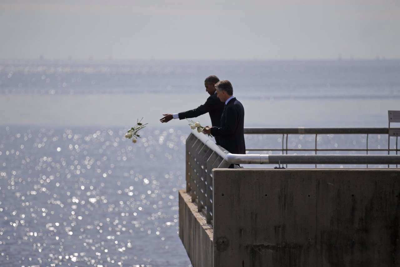 Barack Obama y Mauricio Macri